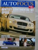 Auto Focus 6/2007 Bentley Continental GT Speed, Mini Clubman R55