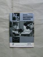 kfz Zeitschrift für den Nachwuchs des Kraftfahrzeug Handwerks 8/