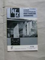 kfz Zeitschrift für den Nachwuchs des Kraftfahrzeug Handwerks 7/
