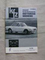 kfz Zeitschrift für den Nachwuchs des Kraftfahrzeug Handwerks 7/