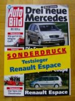 Auto Bild 3/1998 Testsieger Renault Espace