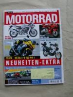 Motorrad 20/2002 Suzuki SV1000S, Honda CBR 600RR, Varadero 1000