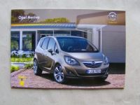 Opel Meriva Prospekt November 2010 +Preisliste 2011 NEU