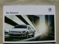 VW Scirocco Prospekt +R-Line +Exclusive Mai 2011 NEU