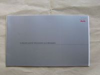 Audi A4 Limousine Vorabprospekt 2007 In Zukunft wird Ihr Führesc