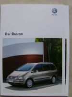 VW Sharan Trendline Comfortline Highline Mai 2009 +Preisliste