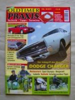 Oldtimer Praxis 10/2011 Dodge Charger,P 1800ES,Mercedes R129