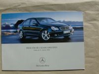 Mercedes Benz C-Klasse Limousinen W203 31.Januar 2005