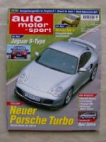 ams 7/1999 Jaguar S-Type, Honda HR-V,911 Turbo,Lotus Elise 111S