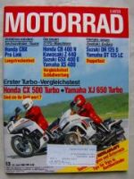 Motorrad 13/1982 Honda CX500 Turbo vs. Yamaha XJ650 Turbo