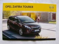 Opel Zafira Tourer Prospekt August 2011 NEU