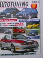 Autotuning 10/1996 MLK Opel Omega B,Brabus R170,LE Sportkits Z3