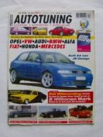 Autotuning 12/1996 Je-Design Audi A3, Audi A8, Bassfeld Tuning