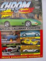 Chrom & Flammen 2/1992 Spezial Callaway Corvette, Audi Spider