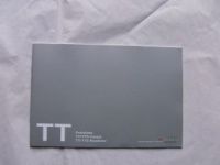 Audi Preisliste TT/TTS Coupè Roadster August 2011 NEU