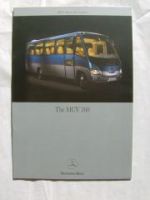 Mercedes Benz The MCV 260 Buses & Coaches Englischer Prospekt