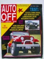 AUTO OFF 2/1992 Lamborghini LM002,K-Tuning Jeep Renegade