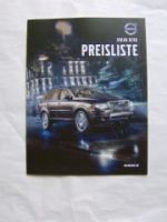 Volvo XC90 Preisliste Oktober 2011 NEU