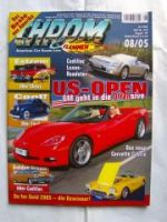 Chrom & Flammen 8/2005 Corvette Cabrio, Cadillac XLR, CTS 3,6l V