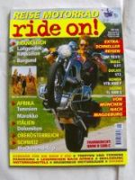 ride on! Reisse Motorrad 5/1997 BMW R 1200C,Buell S3T, Ducati ST