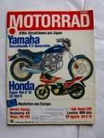 Motorrad 18/1980 Honda Super-Bol d`Or CB1100R,Maico MC490