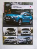 Mitsubishi Modellprogramm 2011 ASX, Lancer Sportback,Colt,L200,O