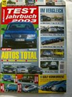 automobil TEST jahrbuch 2003 E39 X-Type, A6,W211,BR230,X5 E53