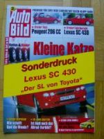Auto Bild 5/2001 Lexus SC430 Fahrbericht