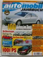 automobil Jahrbuch 1/2006 VW Golf R32, BMW Z4 vs. Honda S2000