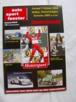auto sport fenster Motorsport Spezial 2004/5 Sauber C24, 30 Jahr