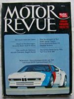 Motor Revue 1978/79 BMW M1 E26, Maserati Kyalami,Autos des Jahre
