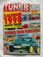 Euro Tuner Magazin 1/1998 Hamann BMW Z3, Audf Ur-quattrov on Sch