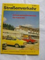 Der Deutsche Straßenverkehr 3/1977 Test Trabant 601,Dacia 1300