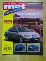 mot 10/1997 Rover 416Si gegen VW Vento 2.0GT Vergleich