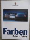 Porsche Farben 964 Boxster 996 Prospekt