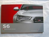 Audi S6 Limousine +Avant Prospekt September 2011 NEU