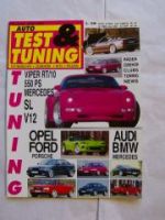 Auto Test & Tuning 6/1993 Strosek R129,Audi C4,Dodge Viper
