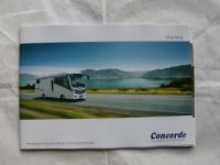 Concorde Charisma Prospekt August 2011 +Preisliste NEU