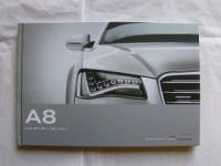 Audi A8 +L +W12 Buch Oktober 2011 NEU +exclusive