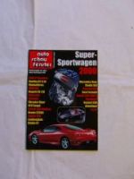 auto schau fenster Super-Sportwagen 2000 911 GT3,Z8 E52,Venturi