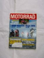 Motorrad 4/1982 Dauertest Zündapp KS80, CBX 5 50 vs. GP Z 750 vs