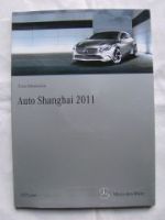 Mercedes Benz Auto Shanghai 2011 Concept A-Class,CLS,B-Klasse E-