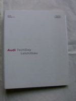 Audi TechDay Leichtbau Sport quattro,TT, A6,A8 Ringbuch +CD
