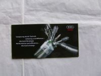 Audi Vorsprung durch Technik Leistung & Effizienz Juni 2008