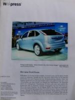 Ford Focus Kuga ECOnetic IAA 2007 Presseinformation +Foto