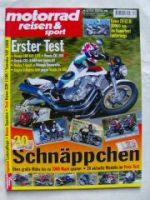 motorrad reisen & sport 12/2000 Trimph Bonneville,Harley T-sport