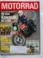 Motorrad 1/1981 Kawasaki GP Z 1100, Honda CB900F2, Kreidler Must