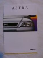 Opel Astra Prospekt +Sport Juli 2000 NEU