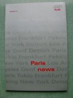Audi Pressemappe Paris 2006