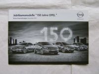 Opel Corsa Meriva Astra Insignia 150 Jahre Jubiläumsmodelle